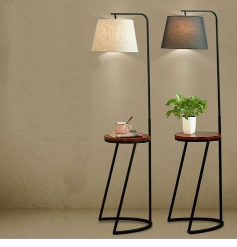 Meja Outdoor, Welded Furniture, Table Lamps Living Room, Metal Furniture Design, Wood Floor Lamp, Deco Luminaire, Iron Furniture, Decoration Inspiration, House Interior Decor