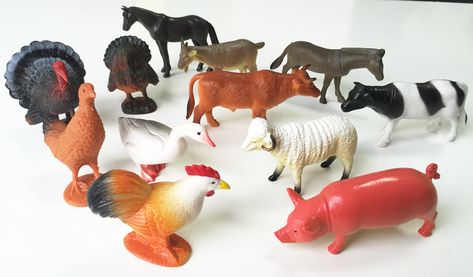 GIFTEXPRESS Large Farm Animals 12 Piece -- Visit the image link more details. (Note:Amazon affiliate link) #actiontoyfigures Farm Animal Cupcakes, Farm Animals Activities, Farm Animal Toys, Animal Theme Birthday, Animal Learning, Toy Barn, Animal Cupcakes, Animal Activities, Dog Party