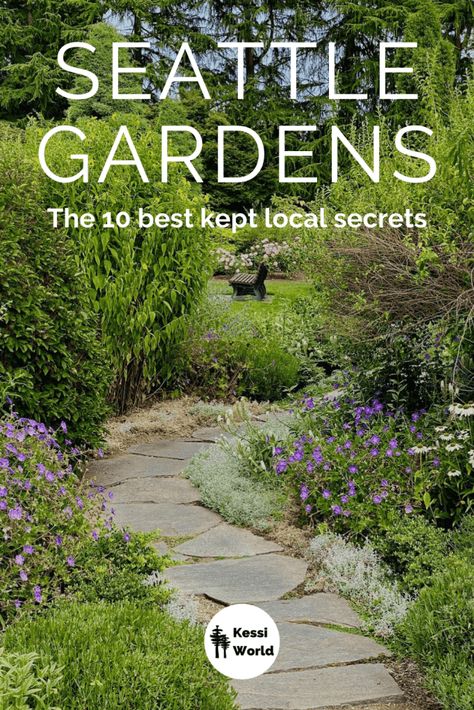 Seattle botanical gardens - the 10 best kept local secrets - Kessi World Pnw Garden, Pacific Northwest Garden, Pacific Northwest Style, Northwest Garden, Northwest Landscaping, Native Plant Gardening, Hillside Landscaping, Garden Nursery, Native Garden