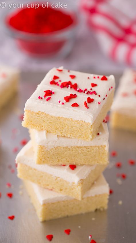 THE BEST Sugar Cookie Bars - Your Cup of Cake Trendy Desserts, Best Sugar Cookie, Sugar Cookie Bars, Best Sugar Cookies, Cookie Bar Recipes, Brownie Bar, Food Cakes, Cookie Sheet, Sweets Desserts