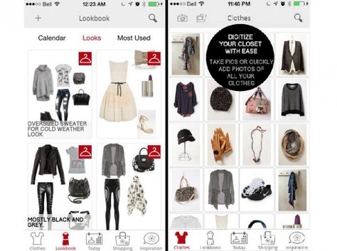 Review of Style and wardrobe apps Outfit Planner App, Clothing Apps, Wardrobe Planner, Inside Out Style, Planner Apps, Outfit Planner, Grunge Dress, Wardrobe Planning, Outfit Plan