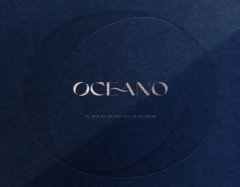 Oceano Residence Brand Identity Residence Logo Design, Luxury Resort Logo, Ocean Branding, Luxury Hotel Branding, Resort Logo Design, Modern Luxury Hotel, Resort Branding, Beauty Salon Branding, Ocean Logo