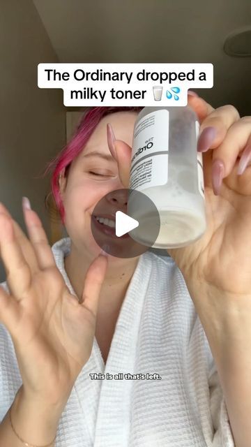 Rachel Finley on Instagram: "Milky toners are my VICE and the new @theordinary Saccharomyces Ferment 30% Milky Toner is sooooooo stunning!! #ad   #milkytoner #toner #skincare #skintok #sensitiveskin" Toner Skincare, Milky Toner, Skin Care Toner Products, May 7, Skincare Routine, Care Products, The Ordinary, Toner, Sensitive Skin