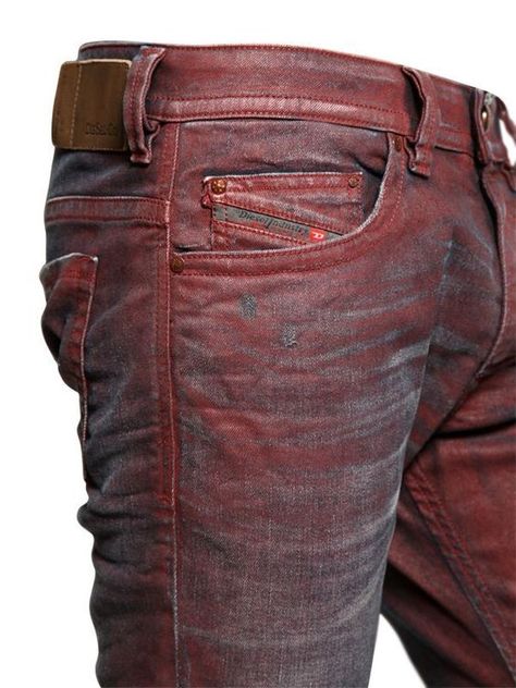 Diesel Jeans Mens, Diesel Denim, Pants Details, Creation Couture, Diesel Jeans, Raw Denim, Cool Jackets, Designer Jeans, Denim Outfit