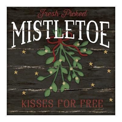 Mistletoe Sign, Jennifer Pugh, Rustic Wood Background, Typography Artwork, Framed Wall Art Sets, Art Prints For Home, Vintage Grunge, Wood Background, Christmas Paintings