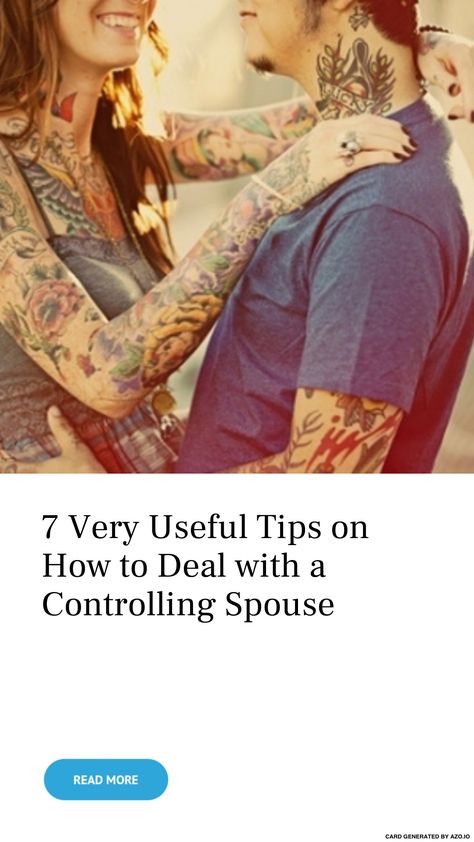 7 Very #Useful Tips on How to Deal with a #Controlling Spouse ... - #Love Controlling Spouse, Controlling Partner, Changing Yourself, Useful Tips, The Signs, Helpful Hints, Psychology, Turn Ons, Signs