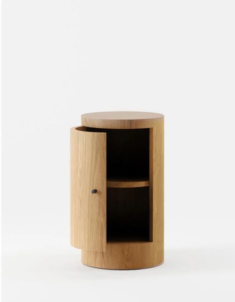 Constant Night Stand in Oiled Oak Wood by Master Studio for Lemon For Sale at 1stDibs Oak Nightstands, Iroko Wood, Oak Nightstand, Console Furniture, Modern Bedside Table, Plain Rugs, Bedside Storage, Wall Rug, Sconces Bedroom