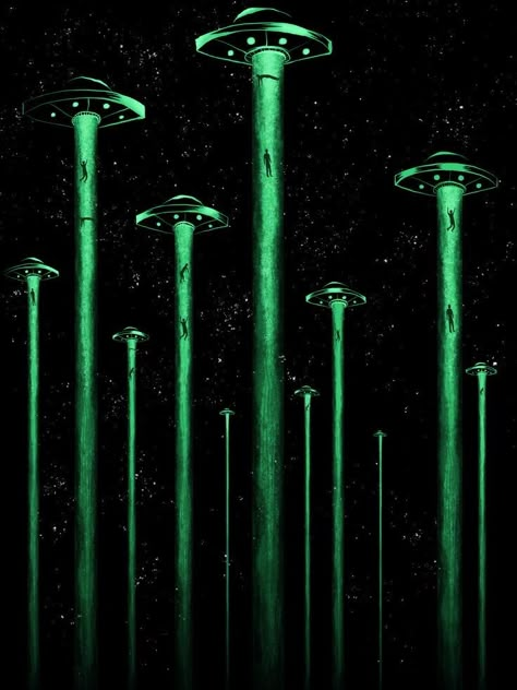 Spotify Art, Wallpapers Colorful, Alien Patterns, Ufo Art, Art Alien, Alien Aesthetic, Arte Alien, Alien Abduction, Space Aliens