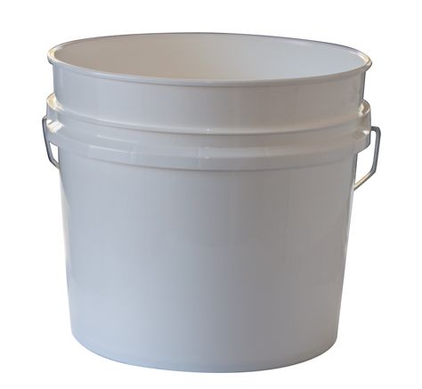 Argee 3.5 Gallon White Bucket, 10-Pack - Walmart.com - Walmart.com Food Grade Buckets, Plastic Pail, Paint Buckets, Plastic Buckets, Storage Buckets, Plastic Trays, White Paint, Household Supplies, Painting Supplies