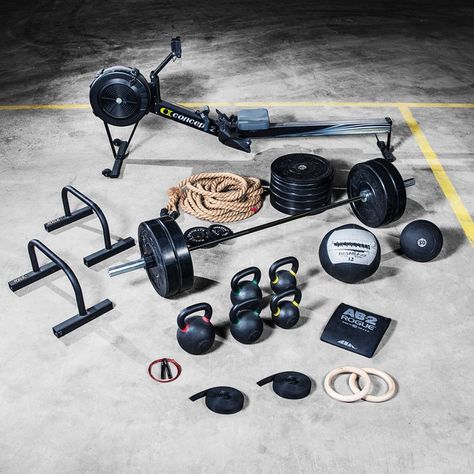 The Warrior Package allows the user to perform any CrossFit® workout, plus Olympic Weightlifting, Powerlifting, Kettlebells, Rowing, and more. Visit Rogue for details. Crossfit Garage Gym, Crossfit Home Gym, Crossfit Equipment, Dream Gym, Diy Gym, Rogue Fitness, Crossfit Workout, Olympic Weightlifting, Kettlebell Training