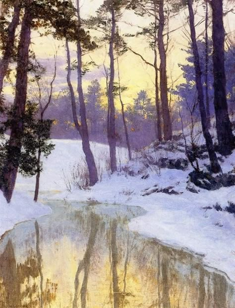 Affordable Landscaping, Snow Paintings, Winter Paintings, Galleria D'arte, Winter Landscape Painting, Painting Snow, Winter Landscapes, Winter Painting, 수채화 그림