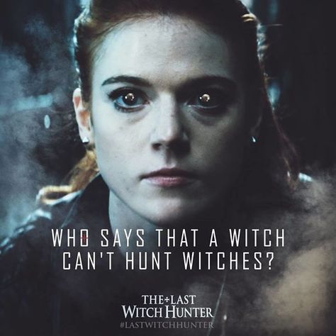 The Last Witch Hunter (2015) - So you ready to go, or what? Last Witch Hunter, The Last Witch Hunter, Hunter Movie, Witch Hunter, Rose Leslie, Michael Caine, Elijah Wood, Sci Fi Comics, A Discovery Of Witches