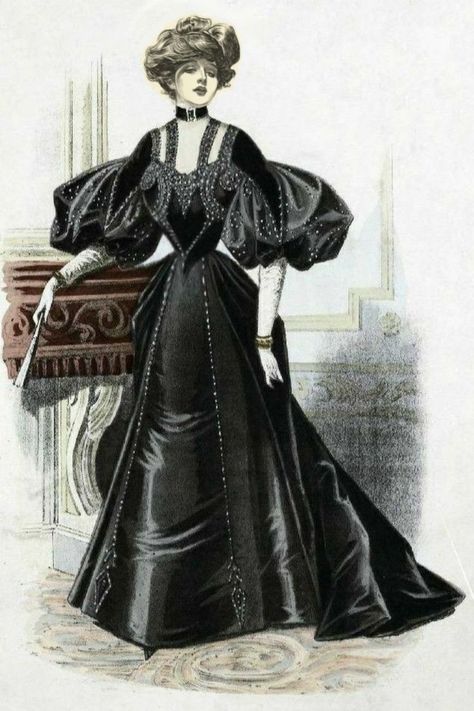 1897 Fashion, 1890s Dress, 1900 Fashion, 1870s Fashion, Victorian Era Fashion, 1890s Fashion, 1900s Fashion, 1800s Fashion, 파티 드레스