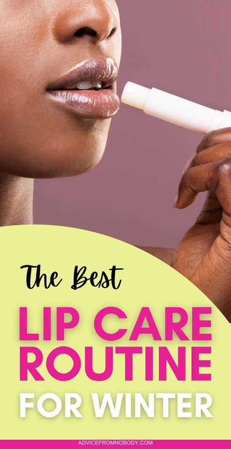 Ultimate Lip Care Routine For Winter: There is a certain way to take care of our lips during winter that will ensure prolonged care. And if you’re wondering what that constitutes, here’s a winter guide on how to take care of your lips naturally. #Winter #LipCare #Beauty #BeautyTips #Tips Best Lip Moisturizer, Winter Lip Care, Dry Lips Remedy, Chapped Lips Remedy, Sore Lips, Drugstore Moisturizer, Lip Care Diy, Lip Care Tips, Winter Lips