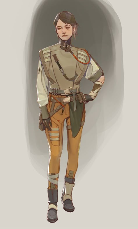 Space Adventurer Character, Sci Fi Clothing Concept Art, Sci Fi Western, Sci Fi Outfits, Space Clothing, Space Western, Sci Fi Clothing, Star Wars Characters Pictures, Star Wars Concept Art