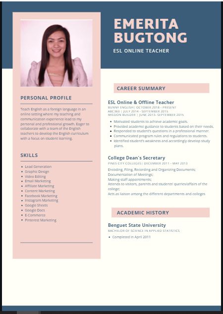 Teacher Career, Job Resume Examples, Online Teachers, Job Resume, Professional Growth, Resume Examples, All About Me!, About Me, Interview