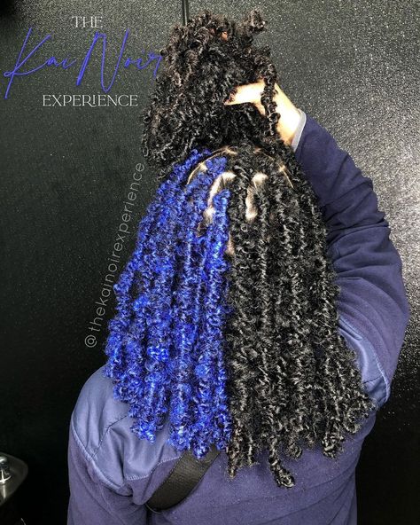 SHOULDER LENGTH DISTRESSED LOCS🦋✨ • • • #Thekainoirexperience #greensborobraids #greensborobraider #greensborostylist #winstonsalemBraids… Butterfly Locs With Beads, Shoulder Length Butterfly Locs, Locs With Beads, Spam Ideas, Faux Locs Styles, Distressed Locs, My Hair Styles, Locs Styles, Butterfly Locs