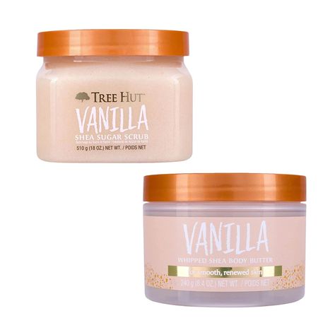 Tree Hut Vanilla, Vanilla Scrub, Whipped Shea Body Butter, Shea Sugar Scrub, Vanilla Fruit, Colloidal Gold, Exfoliating Body Scrub, Sugar Body, Sugar Body Scrub