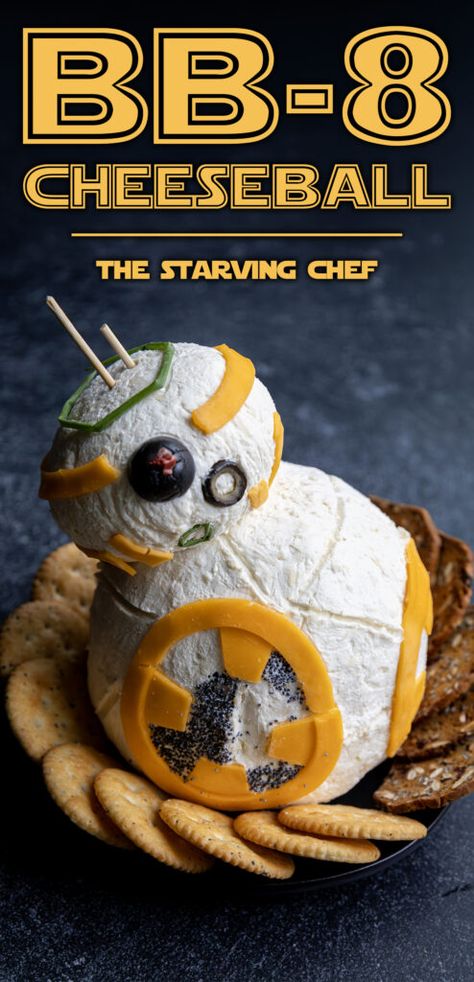 Star Wars Deviled Eggs, Star Wars Food Ideas Recipes, Star Wars Themed Snacks, May The 4th Be With You Food, Star Wars Charcuterie Board, Star Wars Food Ideas, Star Wars Recipes, Star Wars Gender Reveal, Star Wars Breakfast