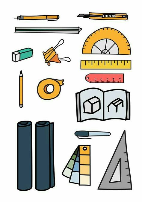 Stationary Illustration, Paper Icon, Gacha Props, Episode Backgrounds, Props Art, Drawing Accessories, Doodle Style, Drawing Style, Anime Accessories