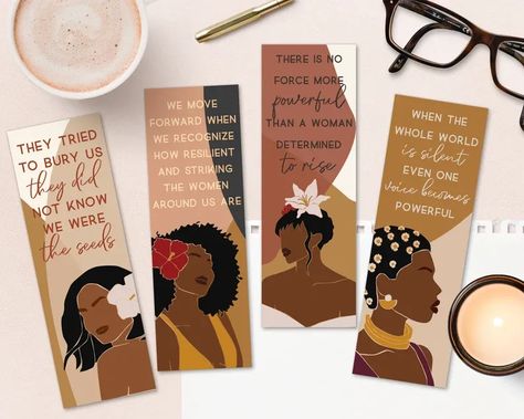 35 Best Feminist Gifts To Celebrate Strong Female Spirit – Loveable Abstract Bookmarks, Black Feminist, Bible Bookmarks, Feminist Pins, Creative Bookmarks, Bookish Merch, Feminist Gift, Reading Gifts, Bookmark Gifts