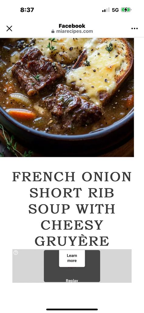 French Onion Soup Short Rib, Short Ribs French Onion Soup, French Onion Soup With Short Ribs, French Onion Short Rib Soup With Cheesy, Short Rib French Onion Soup, French Onion Short Rib Soup, Short Rib Onion Soup, Beef French Onion Soup, Beef Rib Soup