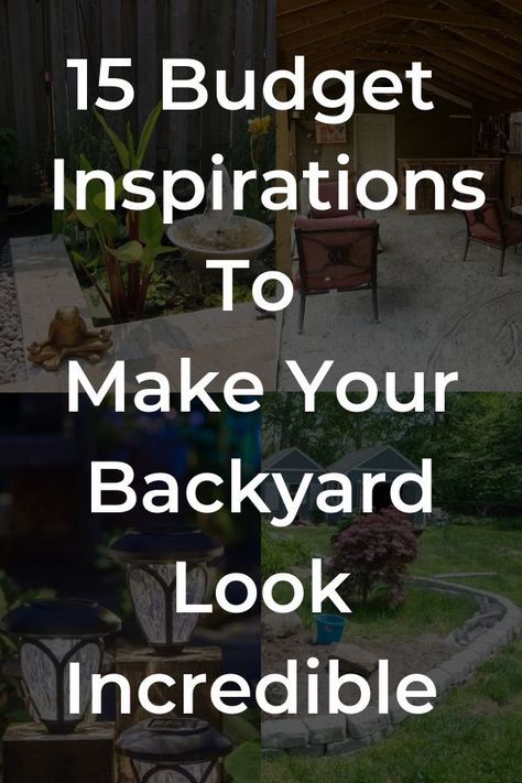 These people made their backyards look incredible and here's how you can do the same! diy | diy home decor | outdoor  ideas | backyard ideas | backyard diy | outdoor diy | gardens | garden diy | budget backyard | budget | design on a dime | sponsored Outdoor Ideas Backyard, Backyard Sandbox, Easy Backyard Diy, Backyard Upgrades, Backyard Playhouse, Playground Ideas, Easy Budget, Budget Design, Chicken Coop Designs