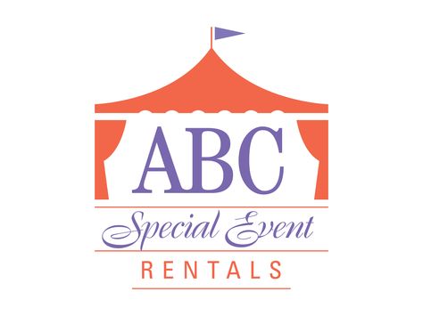 Special Event Rentals Company Party Rental Business Ideas Logo, Event Rental Logo, Party Rentals Business, Valentine Crafts For Kids, Soft Play, Rental Company, Event Rentals, Party Rentals, Event Rental