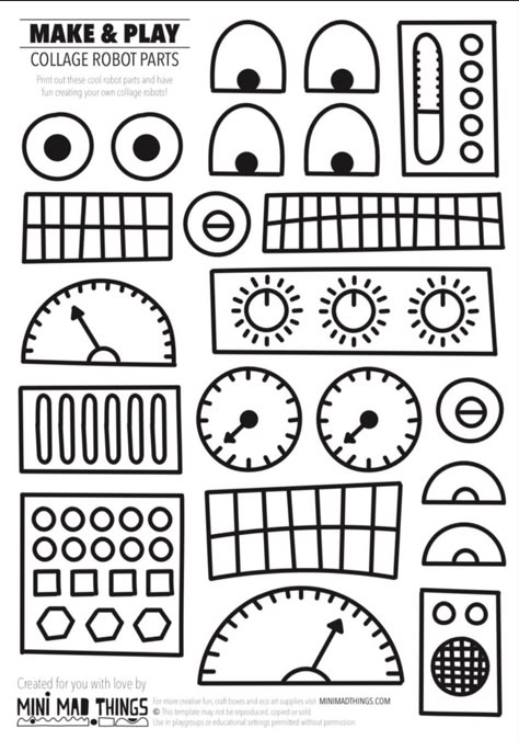 Robot Activity, Free Craft Templates, Kids Art And Craft, Wild Robot, Storytime Crafts, Robot Theme, Activity Printables, The Wild Robot, Bird Template