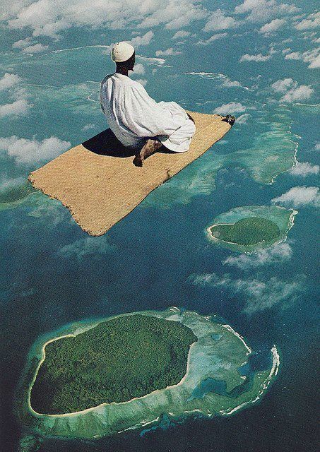 Magic Carpet Ride! Carpet Art, Soul Collage, Flying Carpet, Research Images, Surreal Collage, Psy Art, Diy Photography, Arte Inspo, Arte Sketchbook