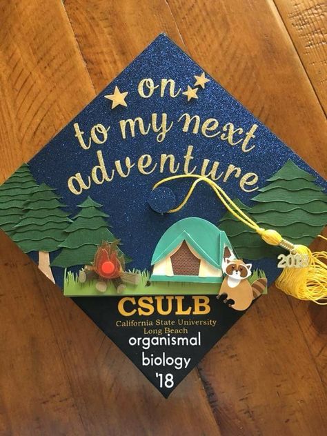 Organismal Biology Zoology Wildlife Graduation Cap Graduation Cap Designs Environmental, Ecology Graduation Cap, Zoology Graduation Cap, Wildlife Graduation Cap, Environmental Science Graduation Cap, Nature Graduation Cap, Biology Graduation Cap, Science Graduation Cap, Graduation Diy Decorations