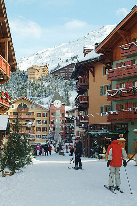 Skiing Holiday Aesthetic, Alta Ski Resort, Skiing France, Ski Resort Aesthetic, Ski Lodge Aesthetic, Ski Europe, Resort Aesthetic, Snow Resort, Mountains Skiing