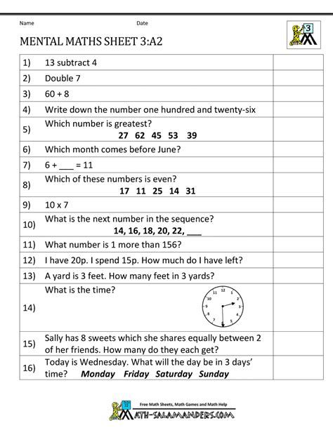 Mental Math Tricks, Worksheet For Class 2, Math Multiplication Worksheets, Mental Math Strategies, Mental Maths, Mental Maths Worksheets, Worksheets For Class 1, Math Practice Worksheets, Everyday Math