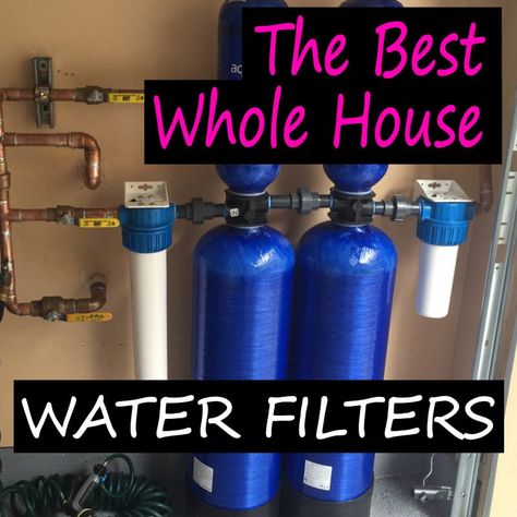 Water Filter For Home, Whole House Filtration System, Well Water Filter System, Whole House Water Filter System, Water Softener System Diy, Whole Home Water Filtration System, Diy Water Filtration System, Well Water Filtration System, Water Filtration System Diy