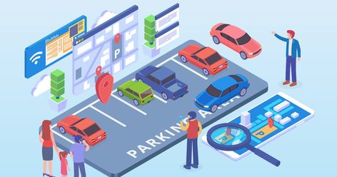 Smart Parking System, Smart Parking, Parking Solutions, 4k Wallpapers For Pc, Smart Robot, Big Cities, Parking Space, Bike Parking, Emergency Call