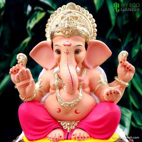 Ganpati Bappa Idol For Home, Ganpati Bappa Idol, Ganpati Murti For Home, Cute Ganpati Murti, Clay Ganpati Murti, Homemade Ganpati Murti, Ganpati Bappa Murti For Home, Shadu Mati Ganpati Murti, Ganpati Idol At Home