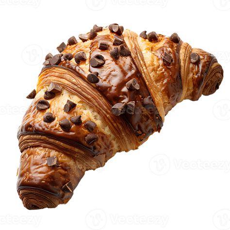 Chocolate Croissant Aesthetic, Croissant Png, Pastries Aesthetic, Pastry Aesthetic, Pastry Croissant, Croissant Aesthetic, Croissant Chocolate, Puff Pastry Dessert, Food Icon Png