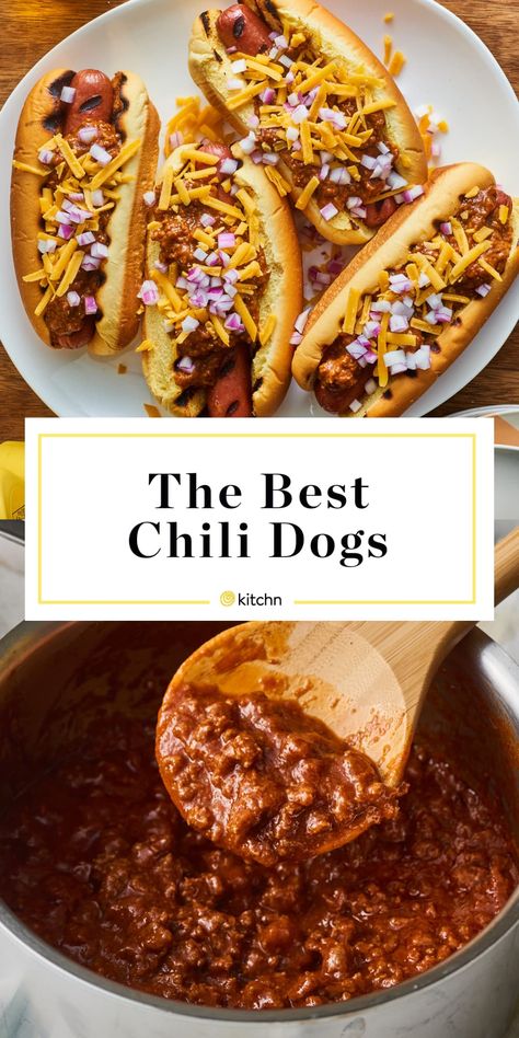 Best Chili Dogs Recipe, Chili Dog Sauce Recipe, Best Hot Dog Chili Recipe, Hot Dog Chili Sauce Recipe, Homemade Hot Dog Chili, Chili Dog Sauce, Chili Dog Chili Recipe, Hot Dog Sauce Recipe, Hotdog Chili Recipe