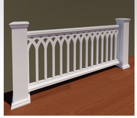 Balcony Handrail, Veranda Railing, Iron Railings Outdoor, Porch Railing Designs, Front Porch Railings, Tan House, Victorian Porch, Patio Railing, Deck Railing Ideas