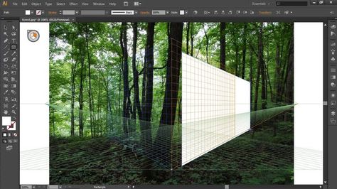 How to Use Perspective Grid Tool in Adobe Illustrator CS6 Perspective Grid, Adobe Illustrator Logo, Adobe Illustrator Cs6, Retro Logo Design, Adobe Tutorials, Texture Graphic Design, Adobe Illustrator Tutorials, Contemporary Illustration, 3d Tutorial