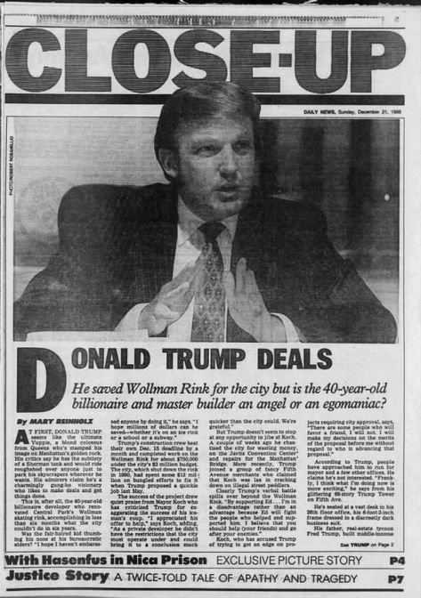 New York Daily News, December 21, 1986. - Newspapers.com New York Times Newspaper, Persuasive Speech, Newspaper Gift, Times Newspaper, Positive News, Paper Dress, Newspaper Archives, News Paper, Picture Art