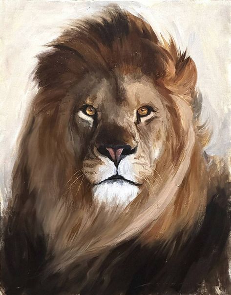 Lion Painting Acrylic, Jesus Art Drawing, Abstract Lion, Animal Paintings Acrylic, King Painting, Lion Painting, Lion Canvas, Big Cats Art, Academic Art