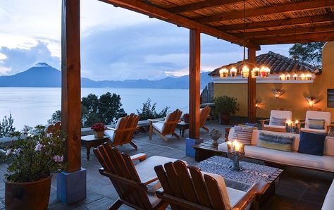 The Central American stunner has charmed the likes of Charlize Theron, Morgan Freeman and Sofia Vergara. Here, how to navigate its natural beauty and boutique hotels. Guatemala Honeymoon, Lakeside Hotel, Lake Atitlan Guatemala, Lake Hotel, Lake Atitlan, Best Honeymoon, Honeymoon Packages, Conde Nast Traveler, Conde Nast