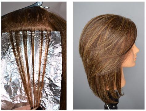 Slicing Highlights, Course Hair, How To Weave, Dimensional Color, Coarse Hair, Hair Density, Hair Strand, Hair Colour, Cosmetology