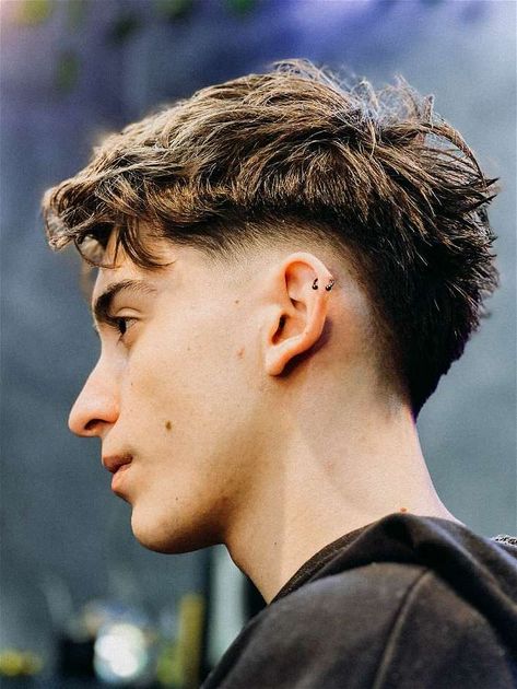 40 Burst Fade Mullet Hairstyles That Redefine Cool - WiseBarber.com Burst Fade Mullet, Fade Mullet, Taper Fade Short Hair, Mullet Fade, Drop Fade Haircut, Mens Haircuts Short Hair, Burst Fade, Haircut 2024, Guy Haircuts Long