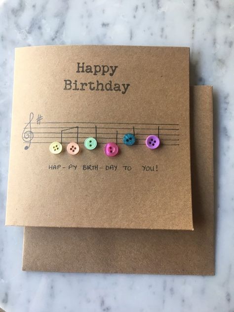 Paper Petals, Happy Birthday Cards Diy, Creative Birthday Cards, Art And Craft Ideas, Aesthetic Diy, Birthday Card Drawing, Homemade Birthday, Birthday Card Craft, Homemade Birthday Cards