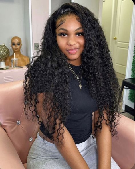 Free Part Lace Front Wig Curly, Middle Part Curly Hair Wig, 28 Inch Curly Sew In, Curly Side Part Wigs For Black Women, Curly Wig No Part Black Women, Curly 26 Inch Wig, Deep Curl Sew In, Free Part Curly Wig Black Women, No Part Curly Hair Black Women