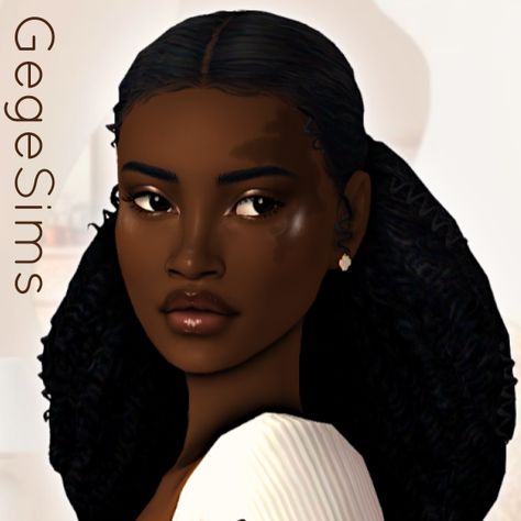 Sims 4 Cc Hair Natural, Natural Hair Puff, Sims 4 Cc Hair, Female Hairstyles, Feminine Hairstyles, Kerbal Space Program, Cc Hair, Hair Puff, Sims Hair