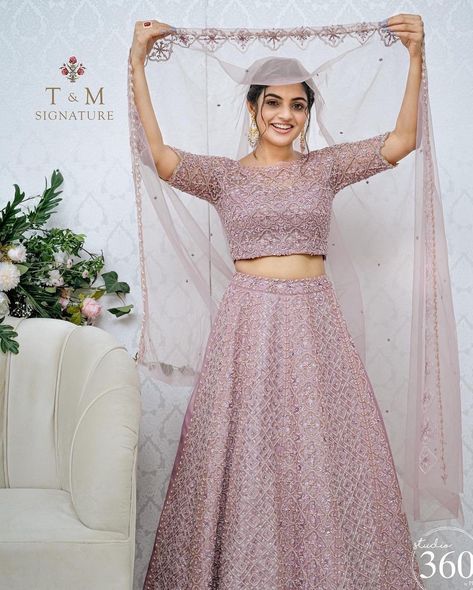 Customised Lehenga, Sister Marriage, Kerala Engagement Dress, Function Dresses, Sarees For Girls, Marriage Dress, Indian Outfits Lehenga, Anarkali Dress Pattern, Jesus Photo