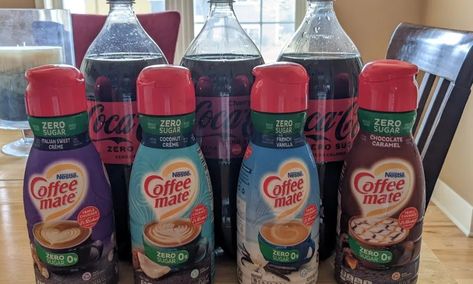 Nestle Coffee Mate, Nestle Coffee, French Vanilla Creamer, Coffee Substitute, Pizza Bagels, French Chocolate, Coconut Drinks, No Coffee, Drink Recipes Nonalcoholic